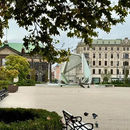 Luxury Art Centrum Plac Wolnosci Apartmán